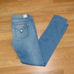Hudson "Collin Skinny" Jeans with Flap Back Pockets / 28 x30.5